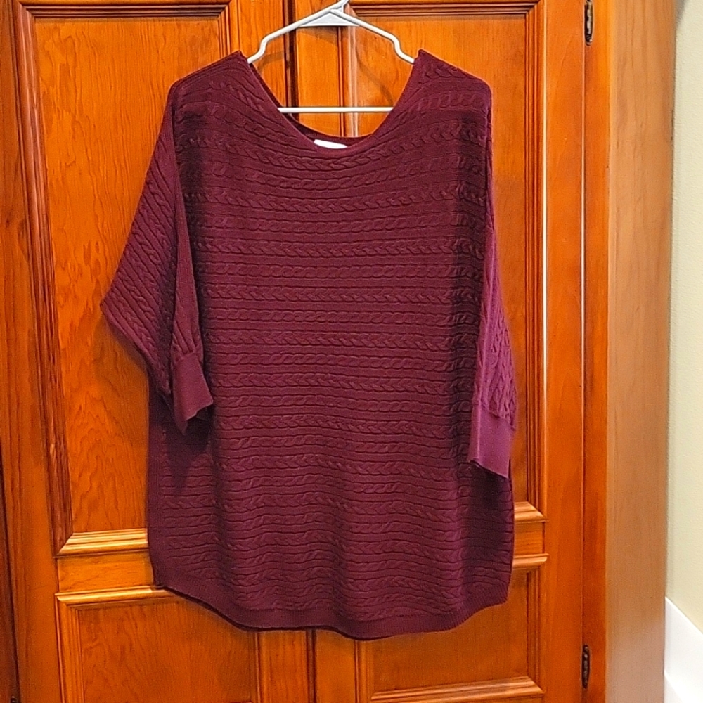 Market & Spruce cable knit sweater